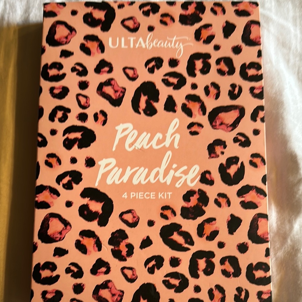 Ulta Beauty Peach Paradise 4 Piece Kit